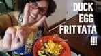 Southwestern-inspired Duck Egg Frittata | The following recipe ...