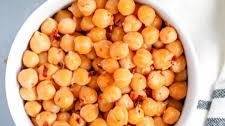 Spicy Garlic Chickpeas