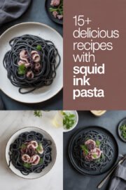 15+ Delicious Recipes to Make with Squid Ink Pasta That Will Impress Your Friends! squid-ink-pasta-ccccc-45901