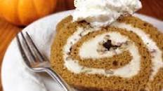 Sugared Pecan Maple Pumpkin Roll