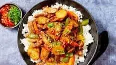 Sweet and Sour Beef Stir-Fry with Water Chestnuts