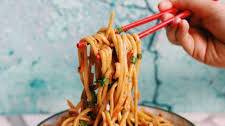 Thai Noodle Salad with Sesame Peanut Sauce