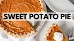 The BEST Brown Butter Sweet Potato Pie!✨