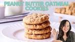 The Perfect Peanut Butter Oatmeal Cookies Recipe