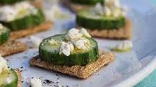 TRISCUIT Cracker Cucumber Bites