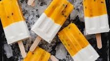 Tropical Popsicles (Coconut Mango Passion Fruit)