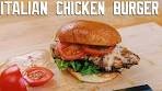 ULTIMATE ITALIAN CHICKEN BURGER RECIPE | Ultimate ...