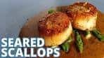 Valentine's Day Recipe - Easiest Gourmet Seared Scallops ...