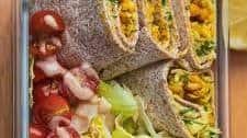 Vegan Avocado Wrap With Chickpeas