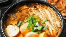 Vegan Sundubu Jjigae 순두부찌개 (Korean Soft Tofu Stew)