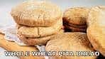 Whole Wheat Pita Bread | Healthy Pita Bread Recipe