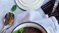 5-Ingredient Dark Chocolate Soufflé