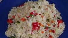 Acini Di Pepe With Zucchini and Peppers