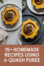 15+ Homemade Recipes Using Acorn Squash Puree That Will Delight Your Taste Buds! acorn-squash-puree-ccccc-46863