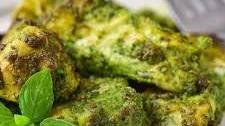 Air Fryer Pesto Chicken