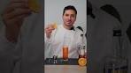 Aperol Tonic in unter 1 Minute! 🍊 #Shorts
