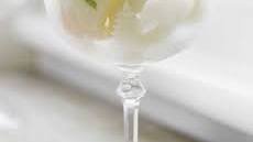 Apple and mint sorbet