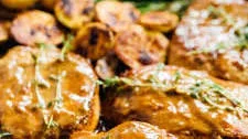 Apricot Balsamic Pork Chops