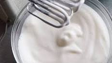 Aquafaba Whipped Cream