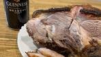 Authentic recipe. German Eisbein roasted with Guinness beer ...