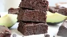 Avocado Brownies (Flourless & Fudgy!)