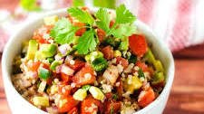 Avocado Lime Quinoa Salsa
