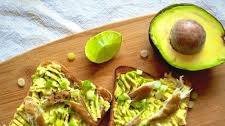 Avocado toast with smoked mackerel & lime