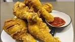Ayam Goreng kunyit pedes || Indonesian fried spicy turmeric ...