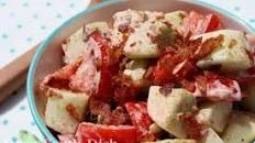 Bacon, Cucumber and Tomato Salad