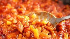 Bacon Pineapple Baked Beans