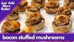 Bacon Stuffed Mushroom Recipe!