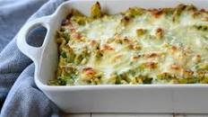 Baked Penne with Spinach, Ricotta & Fontina