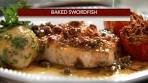 Baked Swordfish Dinner | Baked Swordfish with Roasted ...