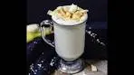 Banana and coconut smoothie