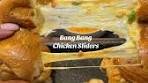 Bang Bang Chicken Sliders Recipe