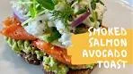 Best Avocado Toast | Smoked Salmon Avocado Toast | Quick ...
