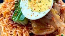 Bibimguksu (Korean Spicy Noodles)