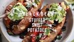 Black Bean Stuffed Sweet Potatoes