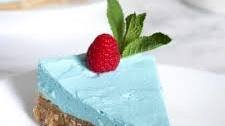 Blue Raspberry Cheesecake (No-Bake)