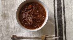 Braised ox cheeks