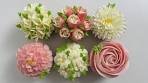 Buttercream Floral Cupcake Decorating in pink & white (to get ...
