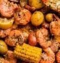 Cajun Seafood Boil with Garlic Butter Sauce