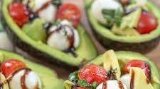 Caprese Stuffed Avocado
