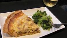 Caramelized Onion, Smoked Turkey, Mushroom and Gruyere Quiche Wi