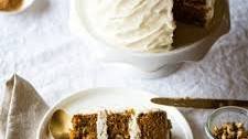 Carrot cake, the carrot and spice cake