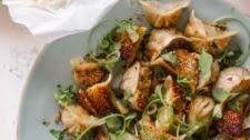 Chicken and Mushroom Potstickers (Dumplings)