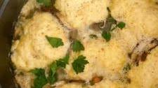 Chicken & Dumplings with Mushrooms