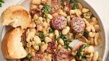 Chicken Sausage White Bean Skillet
