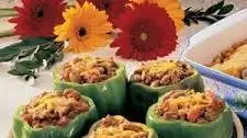 Chili-Stuffed Peppers