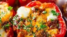 Chili Stuffed Peppers Recipe
